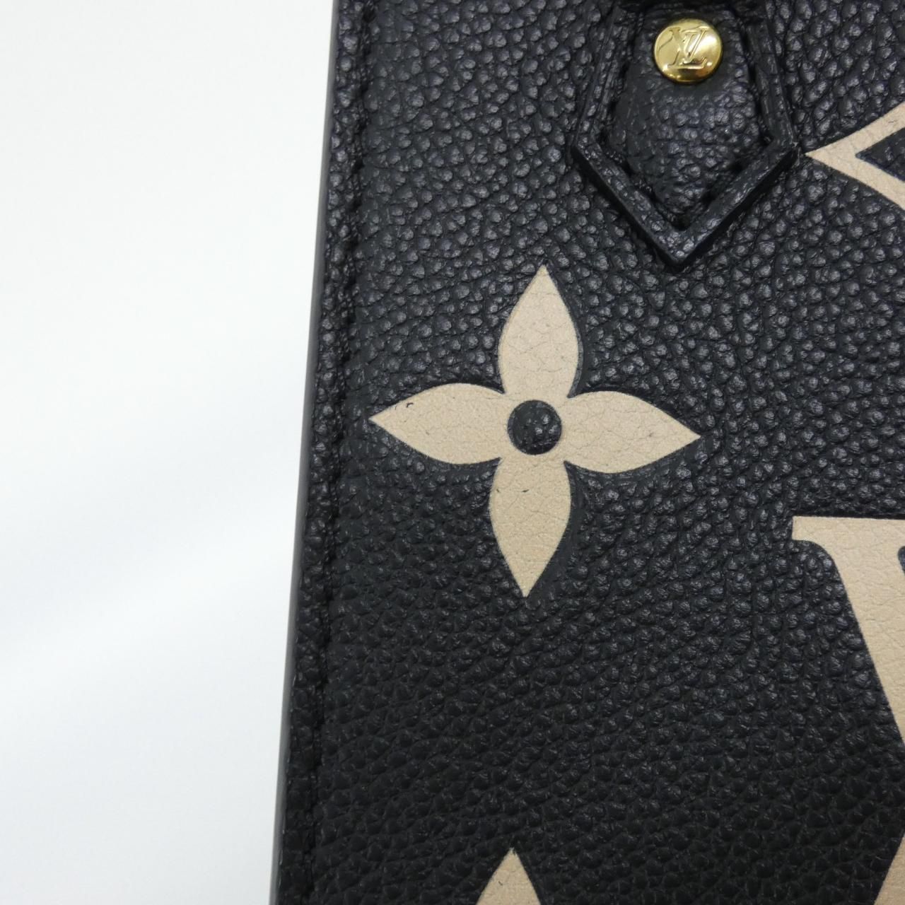 Louis Vuitton Bicolor Monogram Empreinte Petite Sac Plat Shoulder Bag — view 3