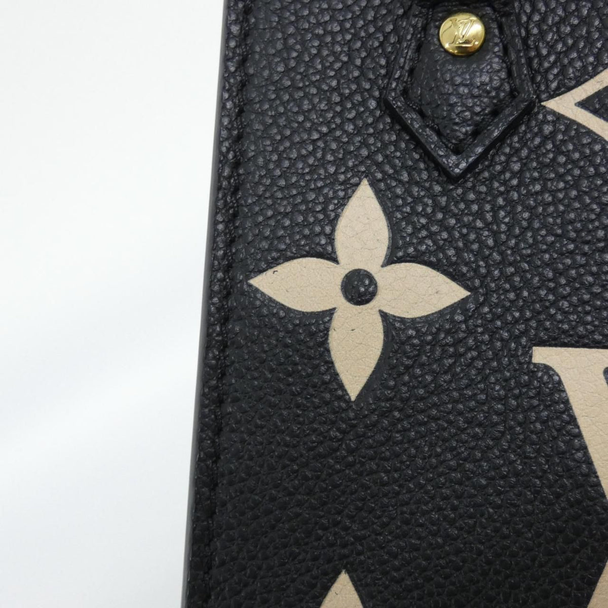 Louis Vuitton Bicolor Monogram Empreinte Petite Sac Plat Shoulder Bag — view 3