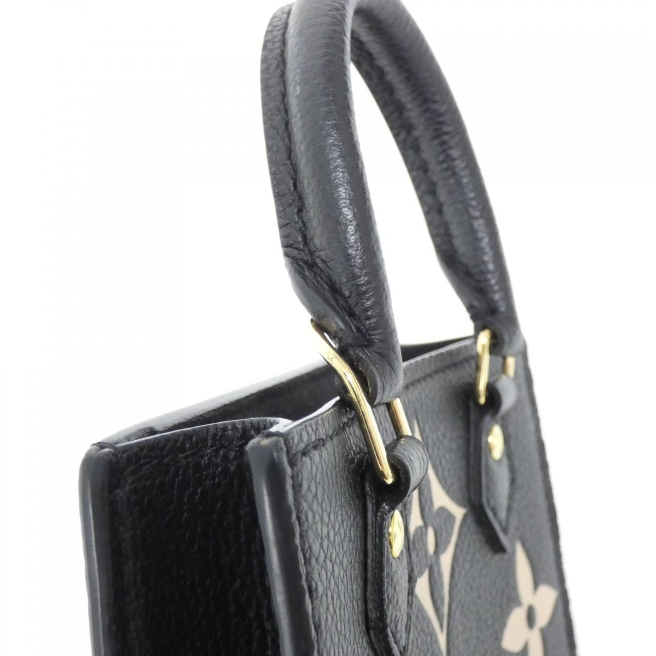 Louis Vuitton Bicolor Monogram Empreinte Petite Sac Plat Shoulder Bag — view 5