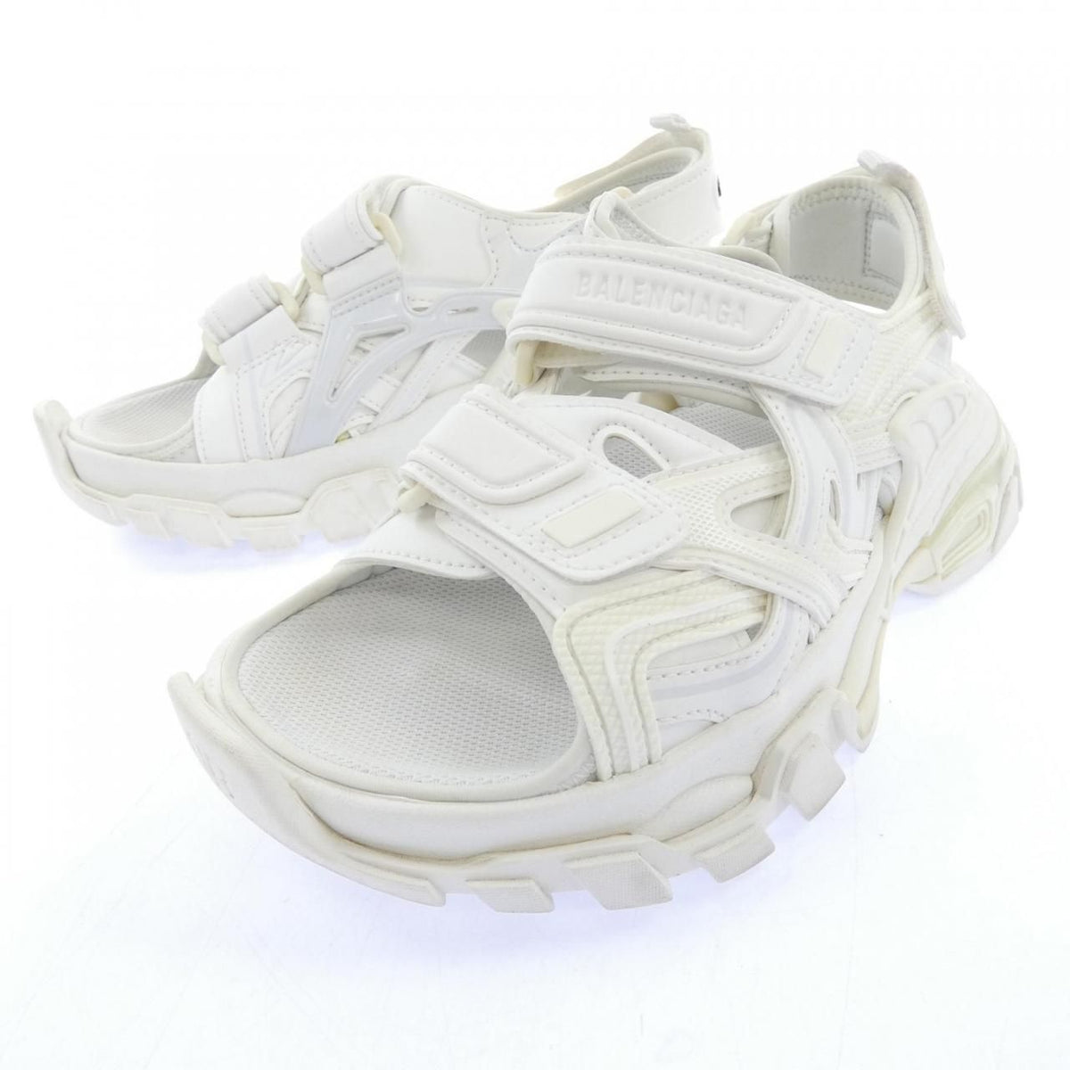 Balenciaga Track Sandals White — view 3