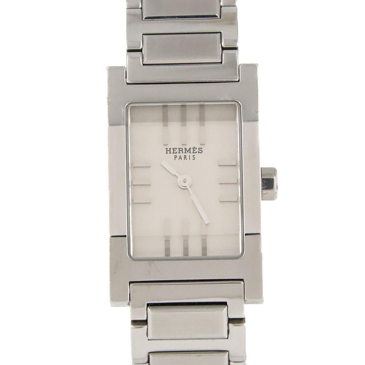 Hermes t Tandem TA 1.210 SS Quartz Watch