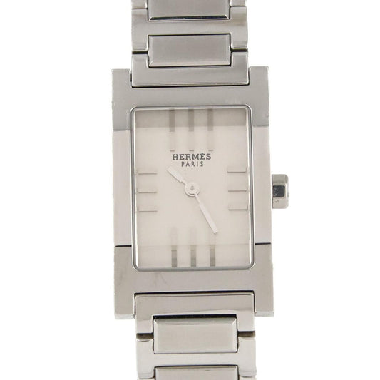 Hermes t Tandem TA 1.210 SS Quartz Watch