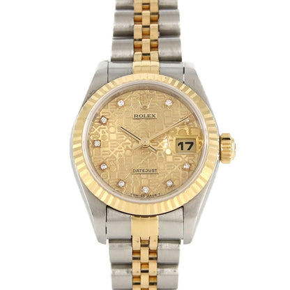 Rolex Datejust Automatic Watch Gold