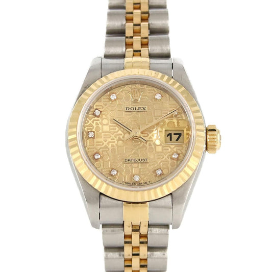 Rolex Datejust Automatic Watch Gold