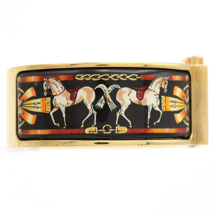 Hermes Loquet Enamel Quartz Watch — view 6