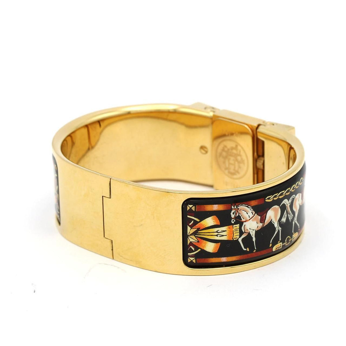 Hermes Loquet Enamel Quartz Watch — view 5