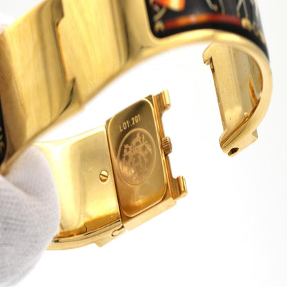Hermes Loquet Enamel Quartz Watch — view 4