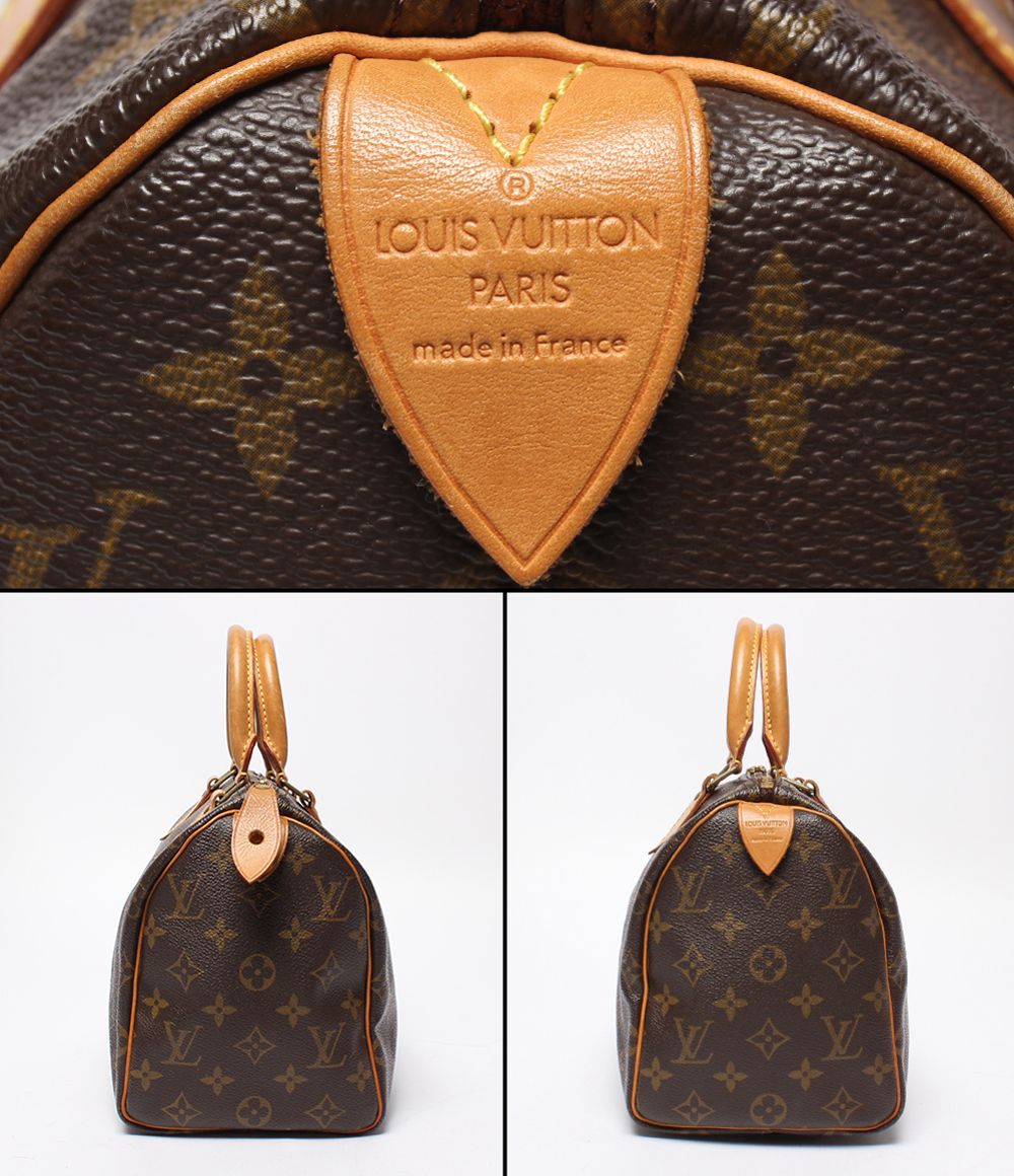 Louis Vuitton Handbag Mini Boston Speedy 25 Monogram — view 4