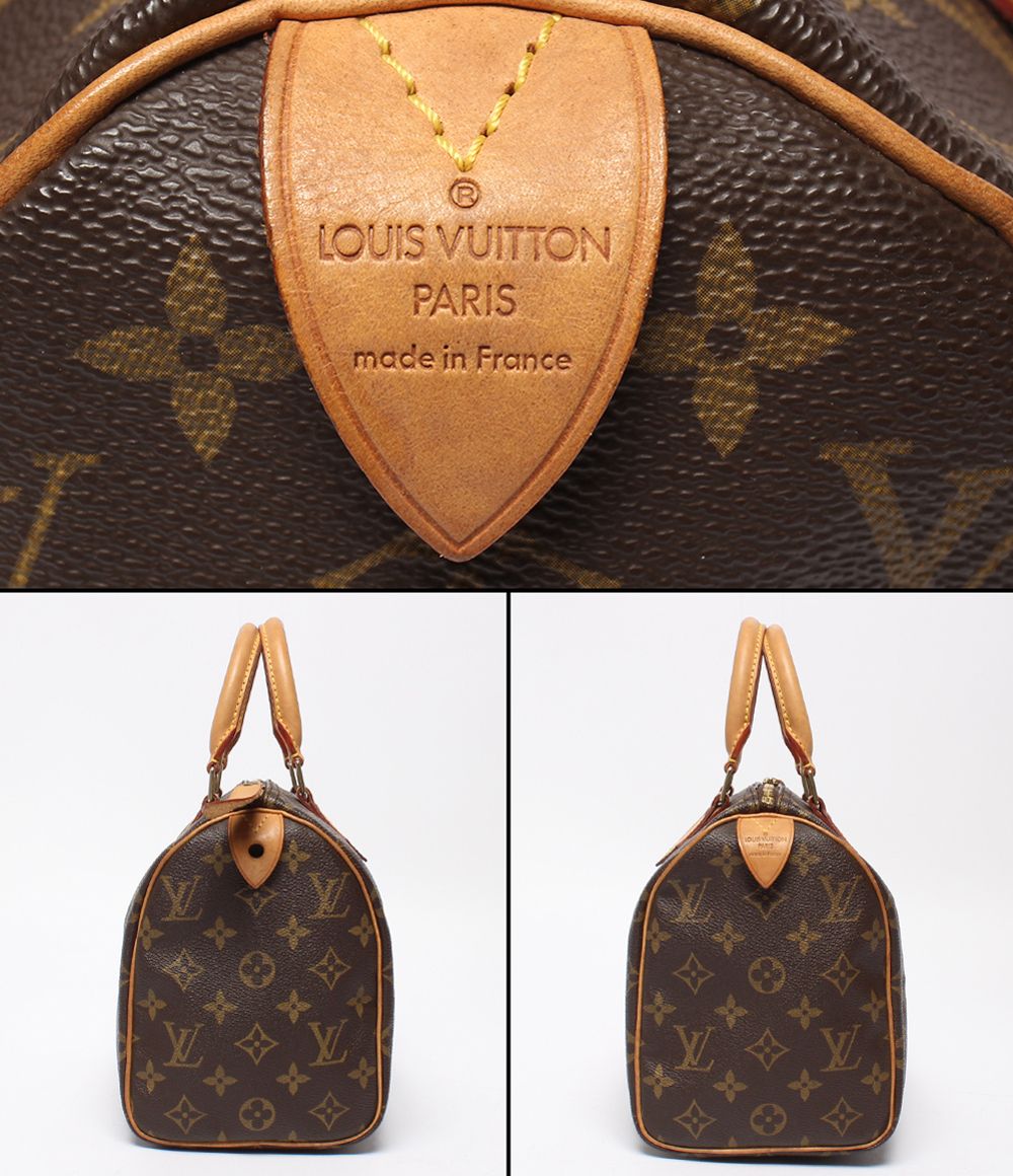 Louis Vuitton Handbag Mini Boston Speedy 25 Monogram — view 4