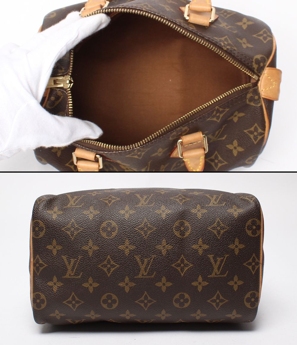 Louis Vuitton Handbag Mini Boston Speedy 25 Monogram — view 3