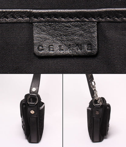 Celine Shoulder Bag Crossbody Suede C Macadam 0 — view 4