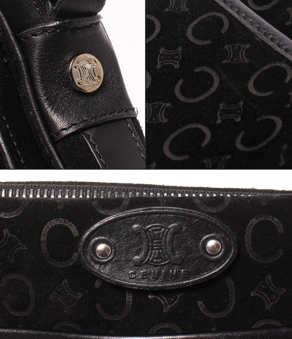 Celine Shoulder Bag Crossbody Suede C Macadam 0 — view 7
