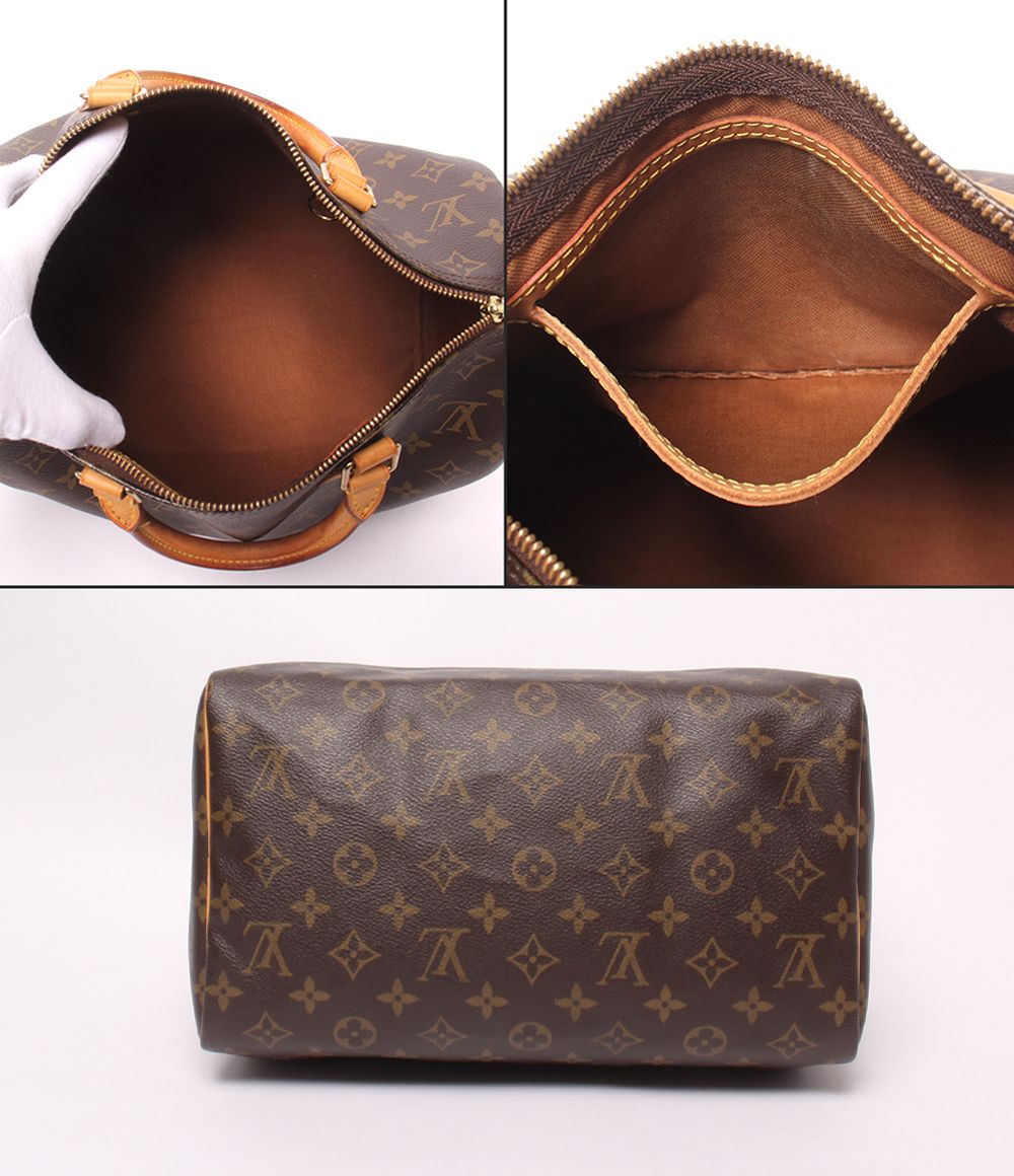 Louis Vuitton Mini Boston Bag Speedy 30 Monogram — view 3