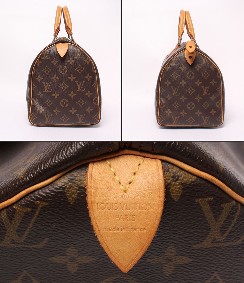 Louis Vuitton Mini Boston Bag Speedy 30 Monogram — view 4