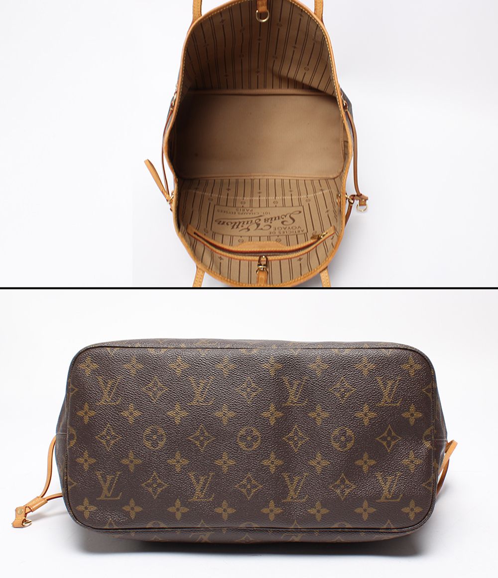 Louis Vuitton Tote Shoulder Bag Neverfull MM Monogram — view 3