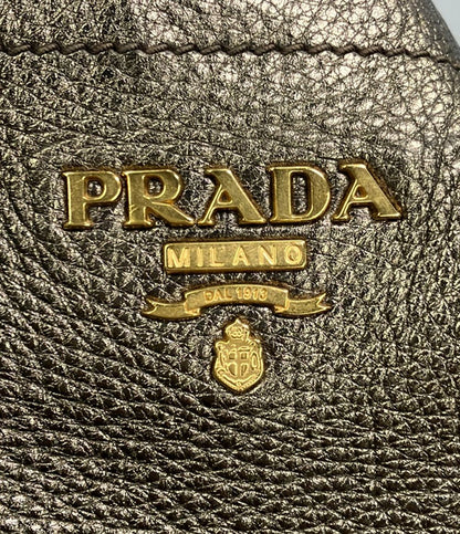 Prada Tote Bag Leather Gold — view 6