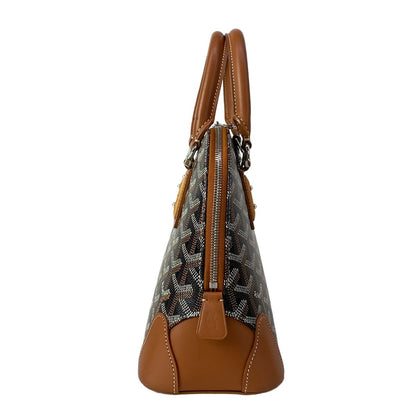 Goyard Handbag Vendome Mini Black Brown White Leather — view 2