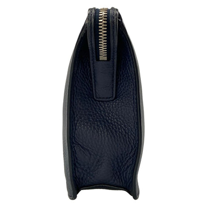 Prada Second Bag Dark Navy Leather — view 4