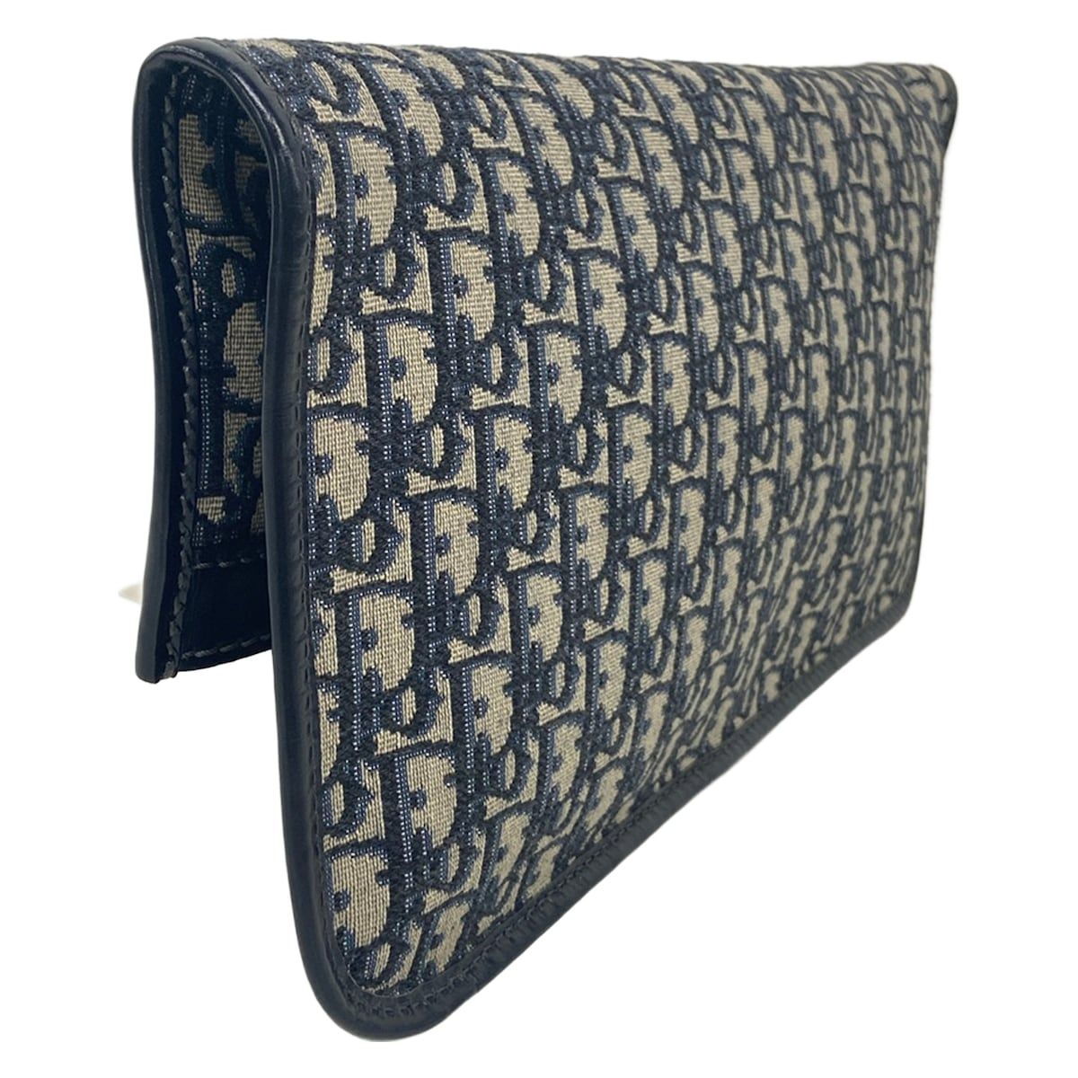 Dior Clutch Foldover Navy CD — view 4