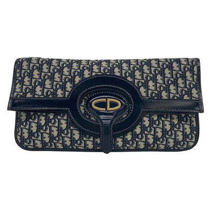 Dior Clutch Foldover Navy CD