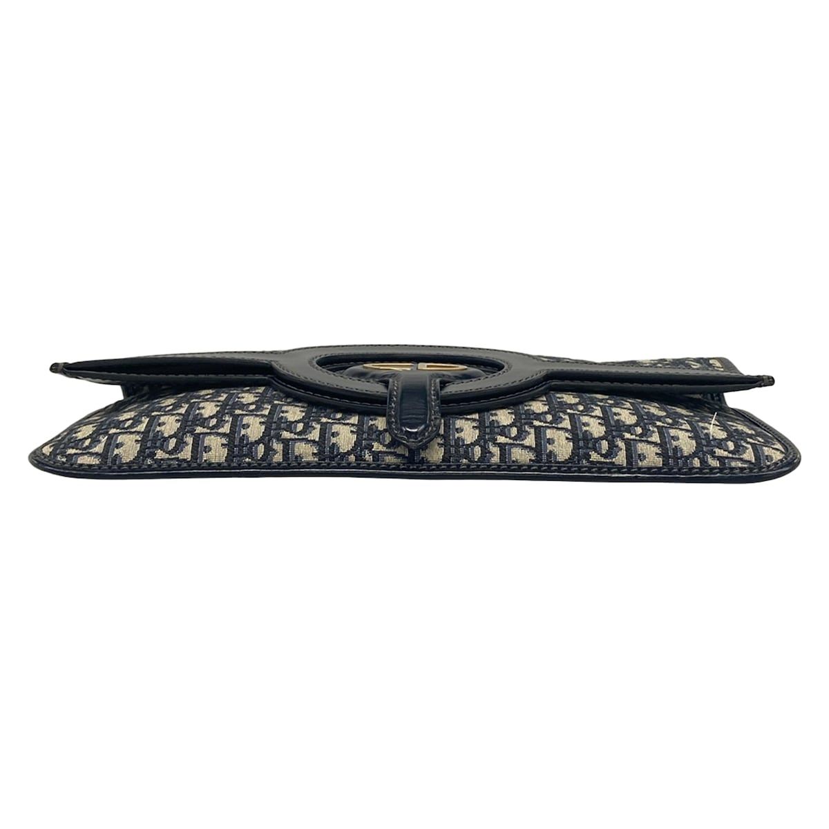 Dior Clutch Foldover Navy CD — view 5