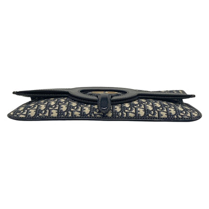 Dior Clutch Foldover Navy CD — view 5