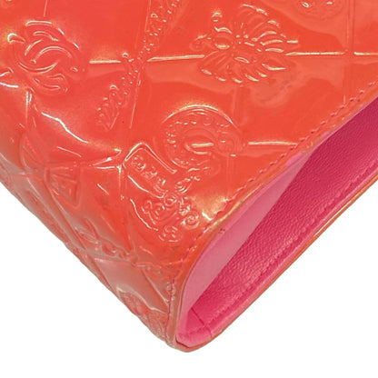 Chanel Shoulder Bag Symbol Charm Pink Mini Pouch Chain Leather — view 6
