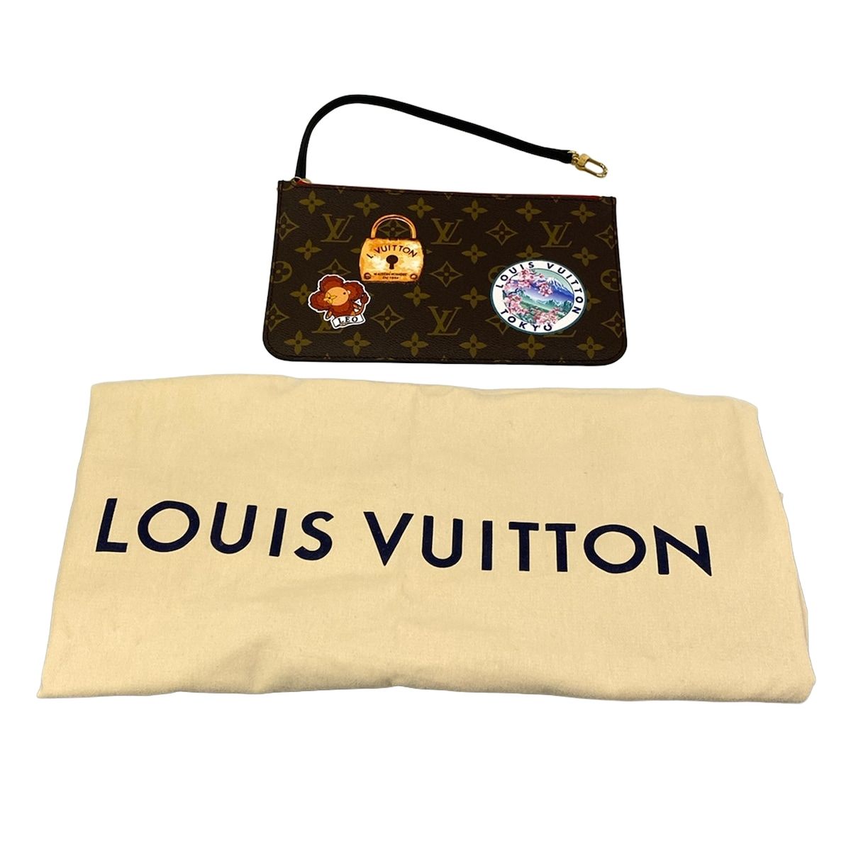Louis Vuitton Tote Bag World Tour Collection Neverfull MM Monogram — view 8