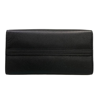 Prada Handbag Monochrome Black Leather — view 5