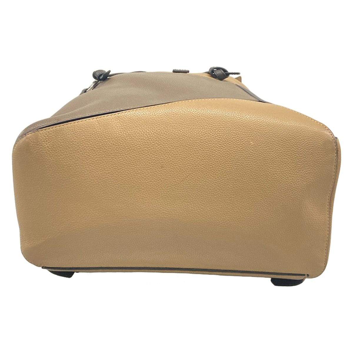 Loewe Backpack Puzzle Dark Brown Leather — view 5