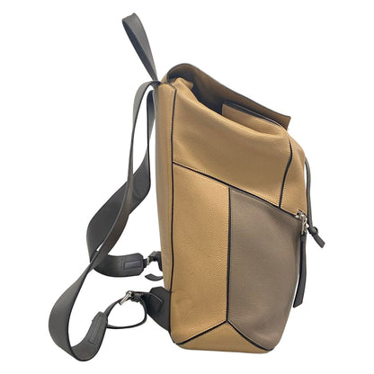 Loewe Backpack Puzzle Dark Brown Leather — view 2