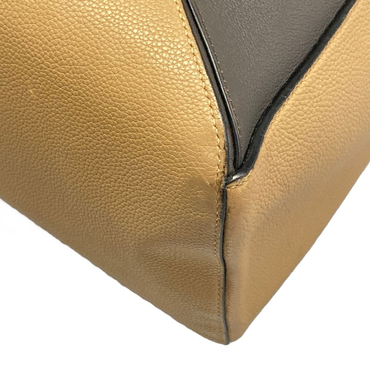 Loewe Backpack Puzzle Dark Brown Leather — view 6