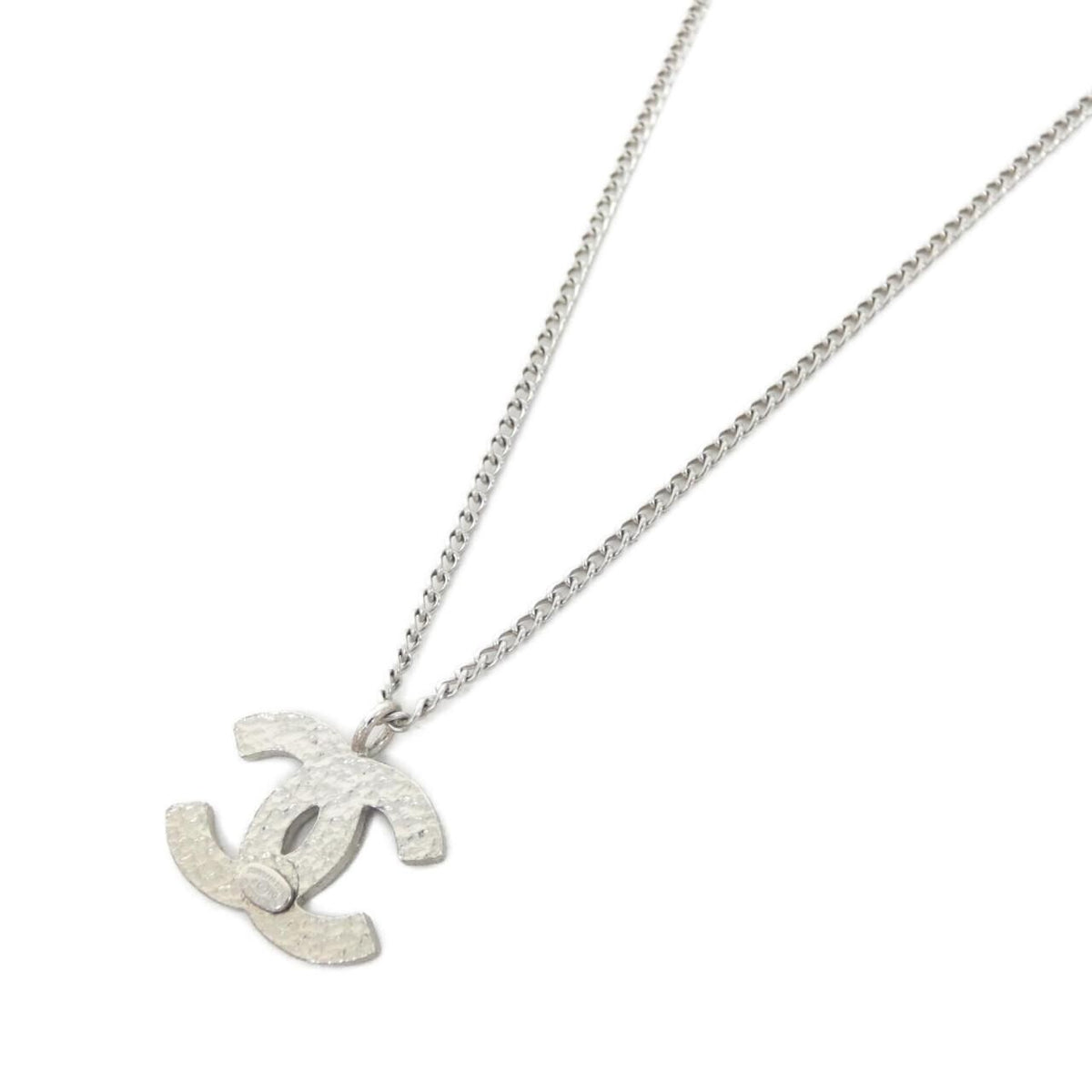 Chanel Vintage Necklace Silver — view 3