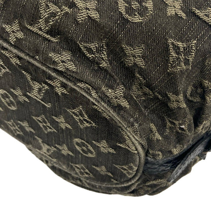 Louis Vuitton Shoulder Bag Monogram Denim Slightly Noir — view 6