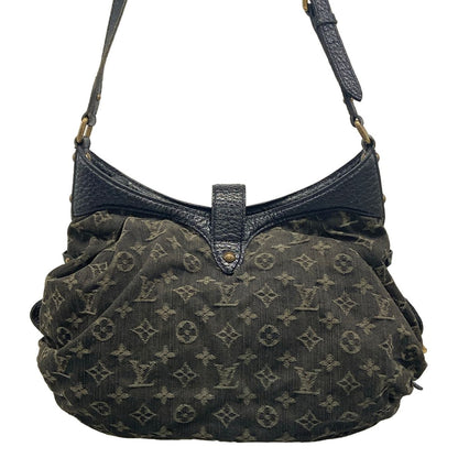 Louis Vuitton Shoulder Bag Monogram Denim Slightly Noir — view 3