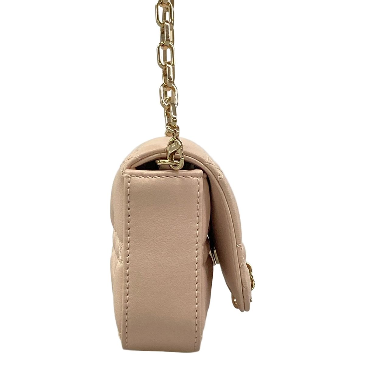 Dior Shoulder Bag My Talk Phone Pink Beige Leather — view 2