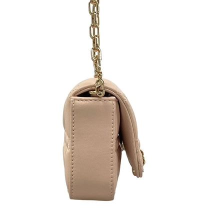 Dior Shoulder Bag My Talk Phone Pink Beige Leather — view 2