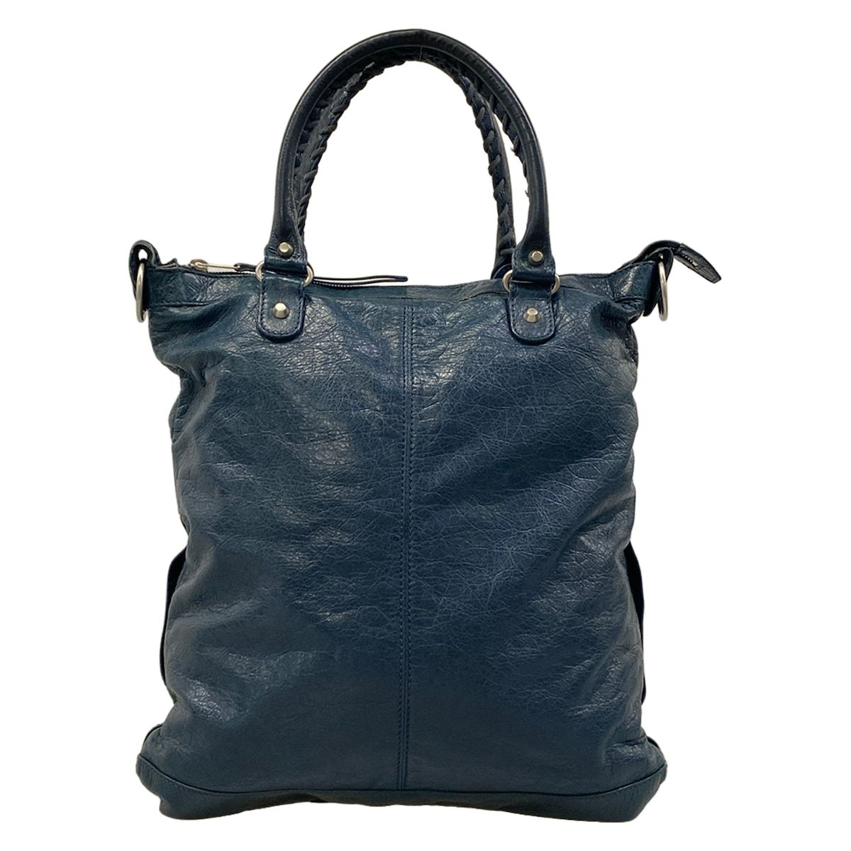 Balenciaga Handbag Classic Square Blue Leather — view 3