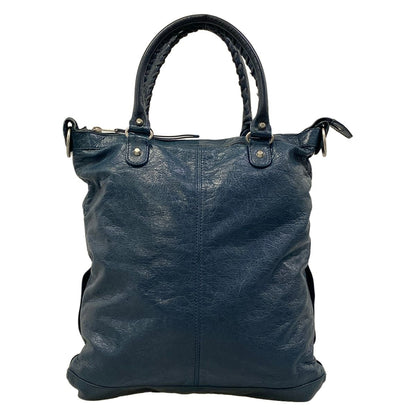 Balenciaga Handbag Classic Square Blue Leather — view 3