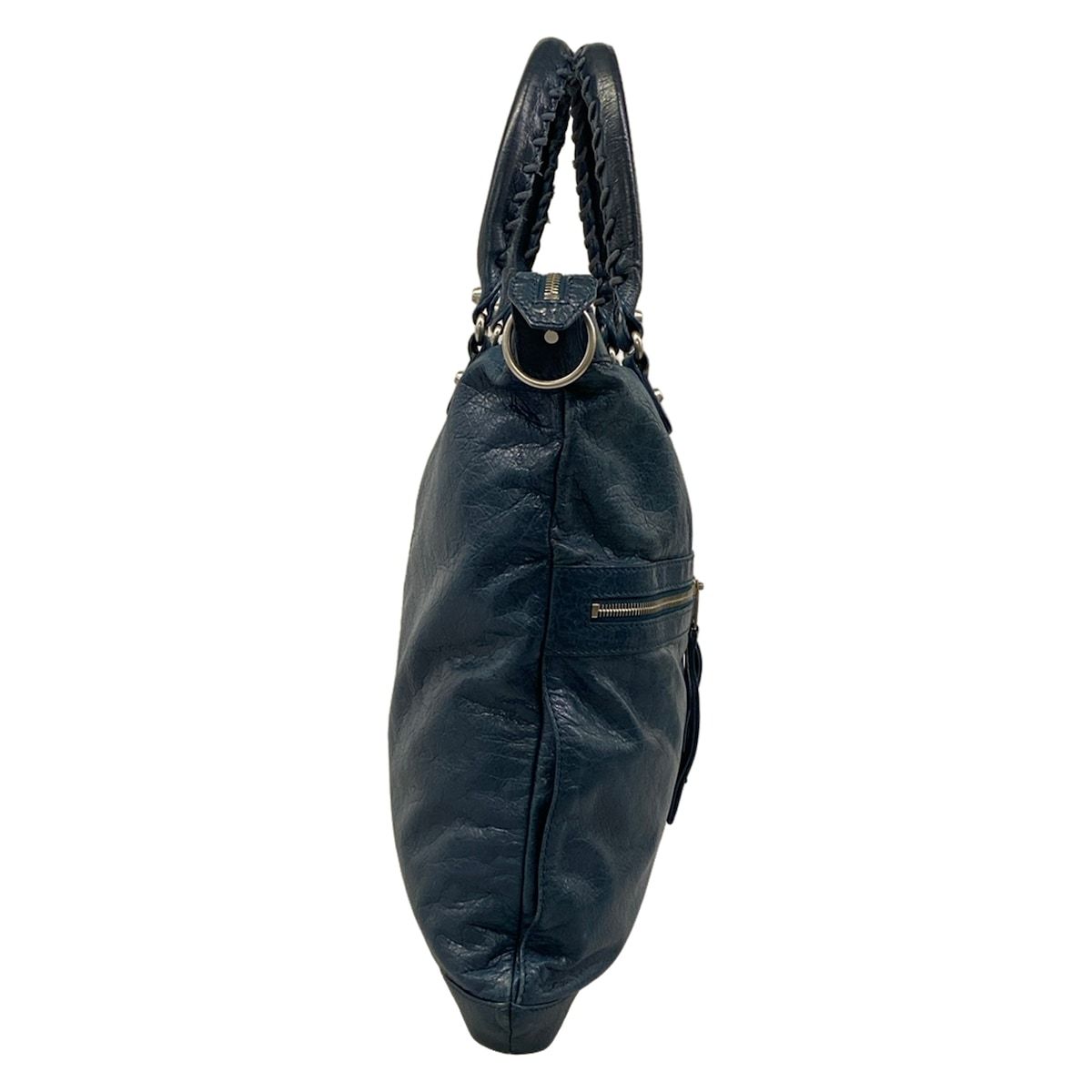 Balenciaga Handbag Classic Square Blue Leather — view 2