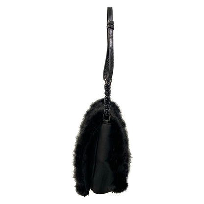 Dior Shoulder Bag Malice Pearl Black Leather — view 4
