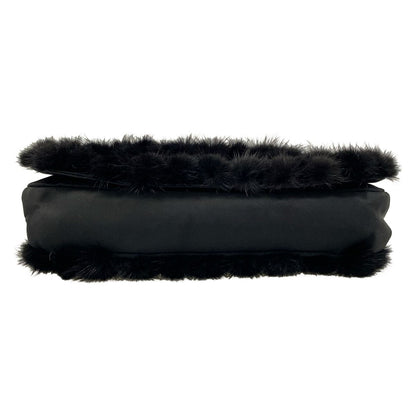 Dior Shoulder Bag Malice Pearl Black Leather — view 5