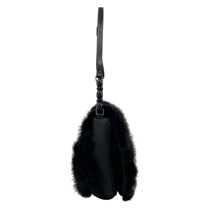 Dior Shoulder Bag Malice Pearl Black Leather — view 2