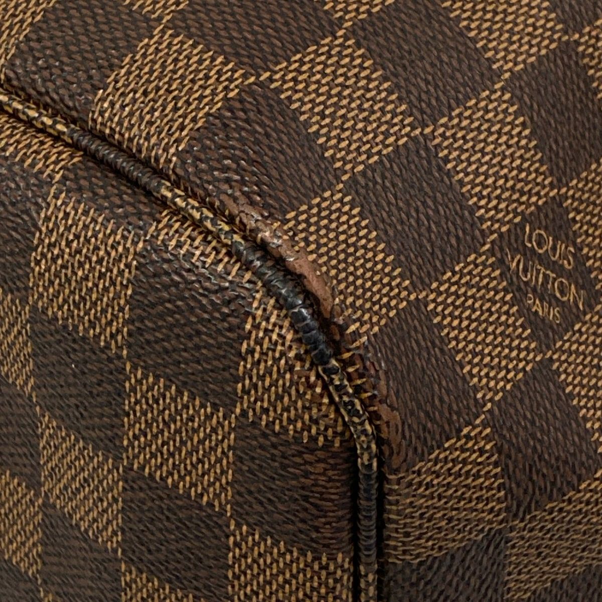 Louis Vuitton Tote Bag Damier Neverfull MM Ebene — view 6