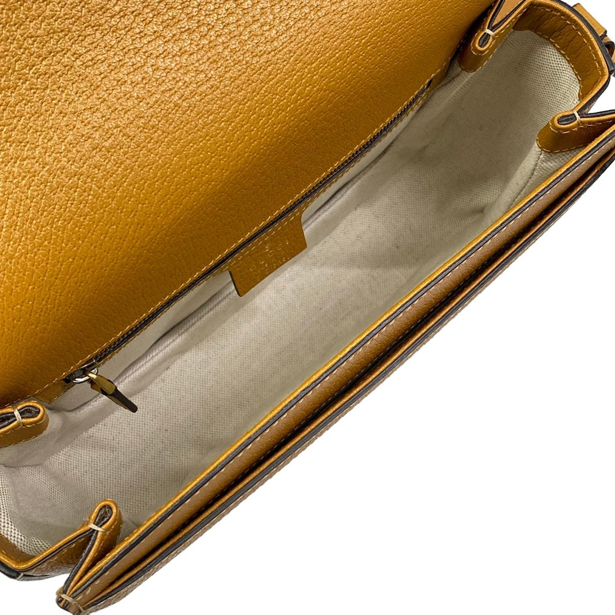 Gucci Shoulder Bag GG Supreme Dark Brown Disney Mickey Mouse Leather — view 7
