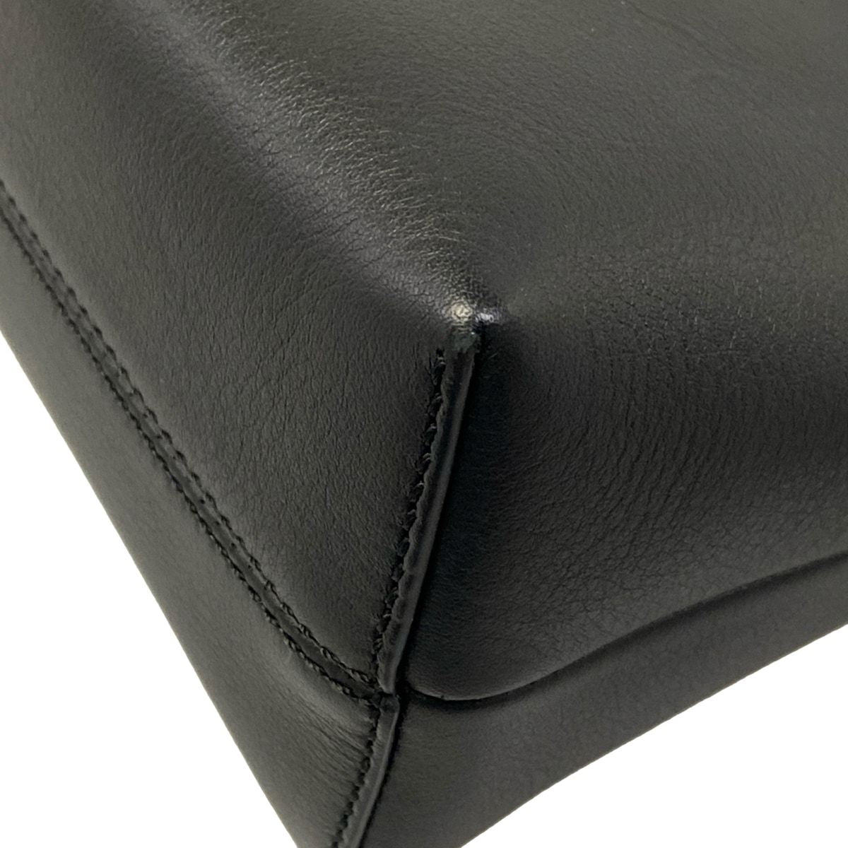 Fendi Handbag Mini by the Way Black Dark Brown Bag Leather — view 6