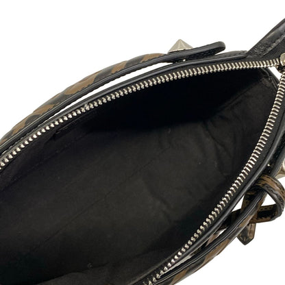 Fendi Handbag Mini by the Way Black Dark Brown Bag Leather — view 7