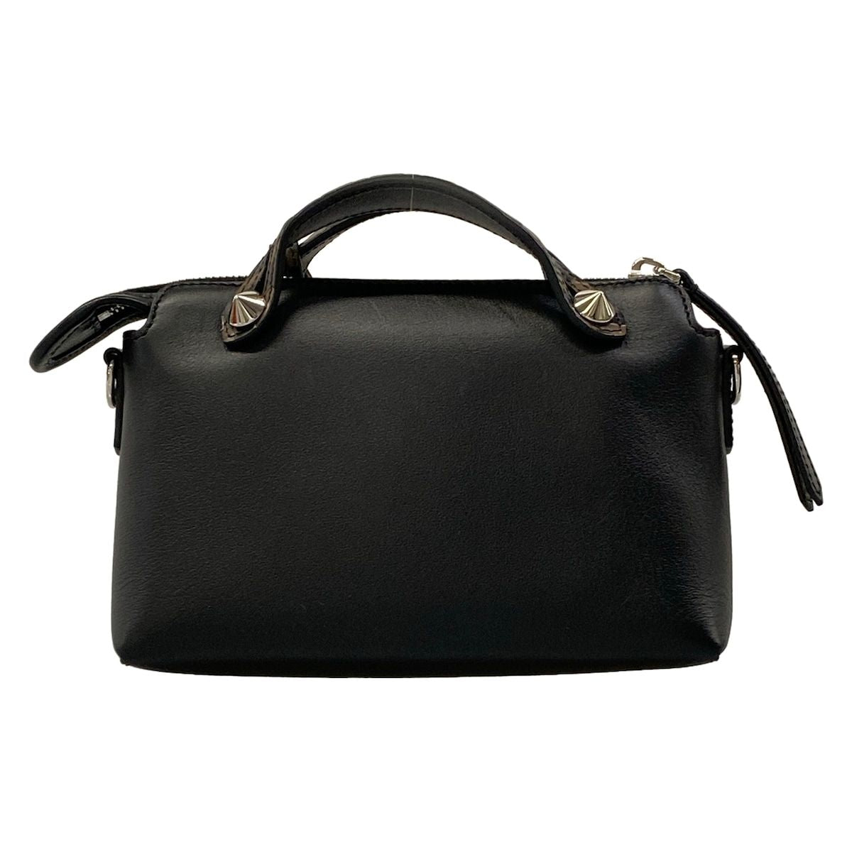 Fendi Handbag Mini by the Way Black Dark Brown Bag Leather — view 3