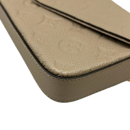 Louis Vuitton Wallet Monogram Empreinte Pochette Felice Tartrail Chain Leather — view 7