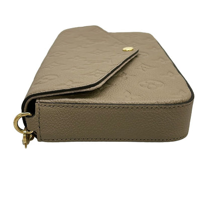 Louis Vuitton Wallet Monogram Empreinte Pochette Felice Tartrail Chain Leather — view 8